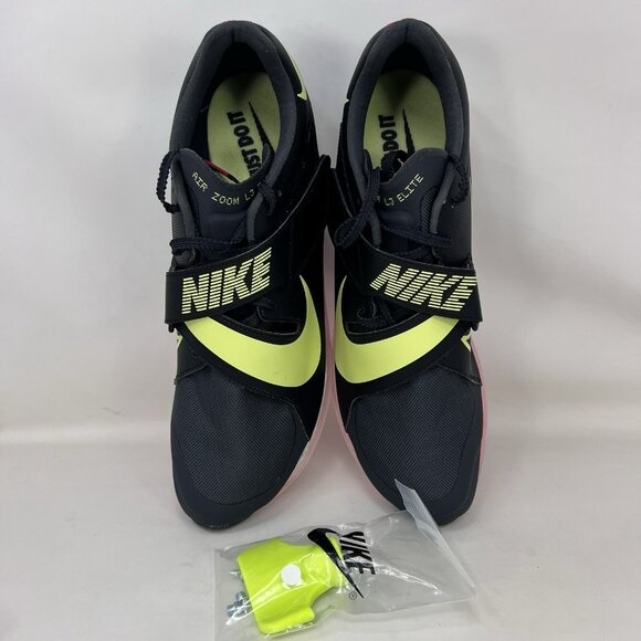 Nike Air Zoom LJ Elite Long Jump Track Spikes Black Men’s Size 10 - Picture 6 of 8